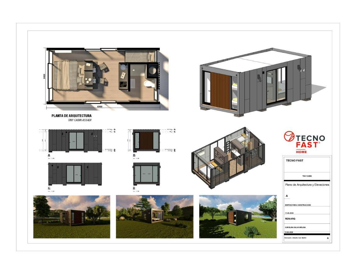 Tiny Colchagua Cabanas Y Padel Leilighet Santa Cruz Eksteriør bilde
